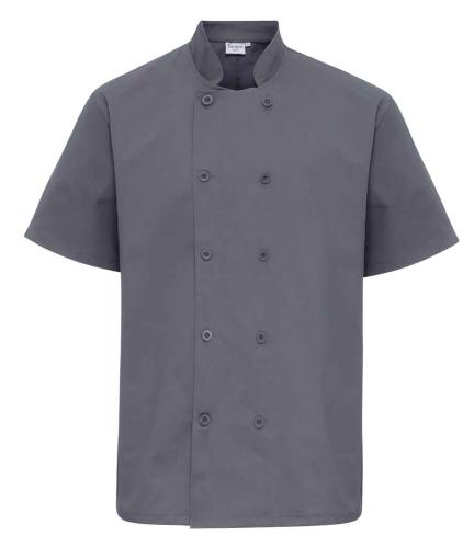 Premier Short Sleeve Chef's Jacket - STE - L